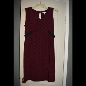 Elegant & Comfortable Maroon Maternity Dress
